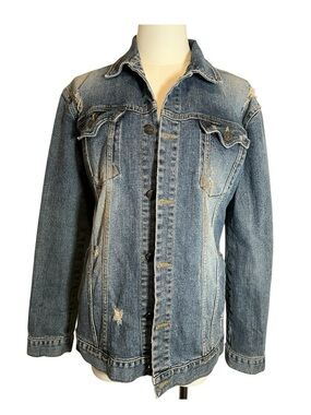 Moonage Devilment Limited Edition Distressed Jean Jacket